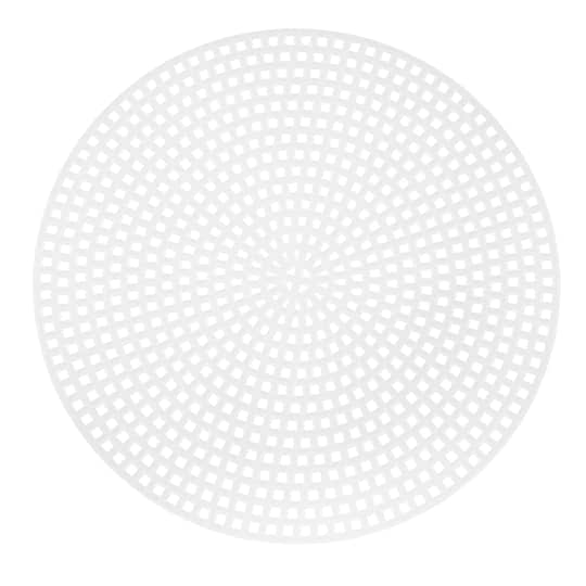 4.5" Clear Circle Plastic Canvases by Loops & Threads®